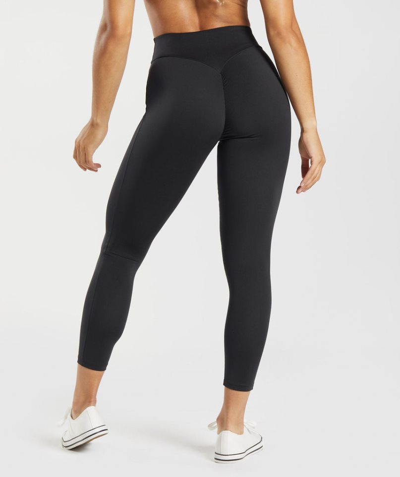 Women's Gymshark GS Power Original Leggings Black | NZ 7GDFKU